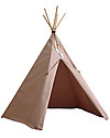 Nobodinoz Tenda Tipi Nevada - Rosa Chiaro - Cotone bio e legno Tende Gioco
