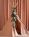 Nobodinoz Tenda Tipi Nevada - Rosa Chiaro - Cotone bio e legno Tende Gioco