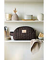 Nobodinoz Trousse Impermeabile Hyde Park - Leonie Brown - Cotone Bio Trousse e Pochette