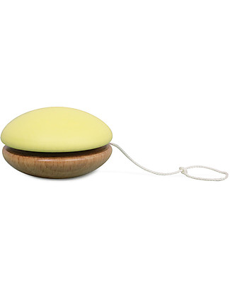 Nobodinoz Yo-Yo in Legno di Faggio, Giallo Attrezzi In Legno
