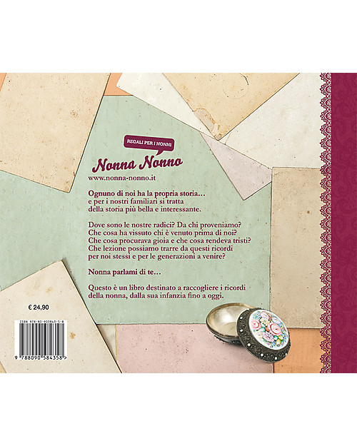 Nonna Nonno NONNA: Il regalo più bello per la nonna! "Nonna Parlami di Te" Un libro che la vostra nonna si divertirà a completare e che diventerà un tesoro per tutta la famiglia Libri