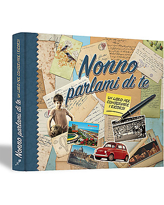 Nonna Nonno NONNO: Il regalo più bello per il nonno! "Nonno Parlami di Te" Un libro che il vostro nonno si divertirà a completare e che diventerà un tesoro per tutta la famiglia Album Dei Ricordi