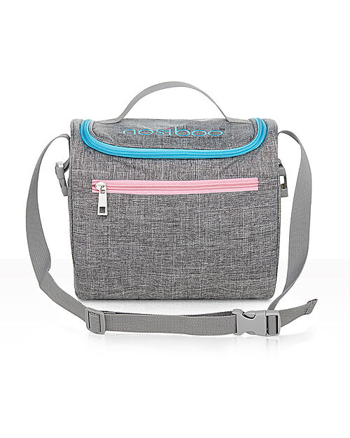 Nosiboo Borsa Baby Organizer - Grigio - 20x13,5x25 cm Borse e Organizer