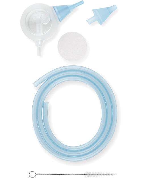 Nosiboo Set Accessori per Aspiratore Nasale Elettrico Nosiboo Pro - Blu Aspiratori Nasali