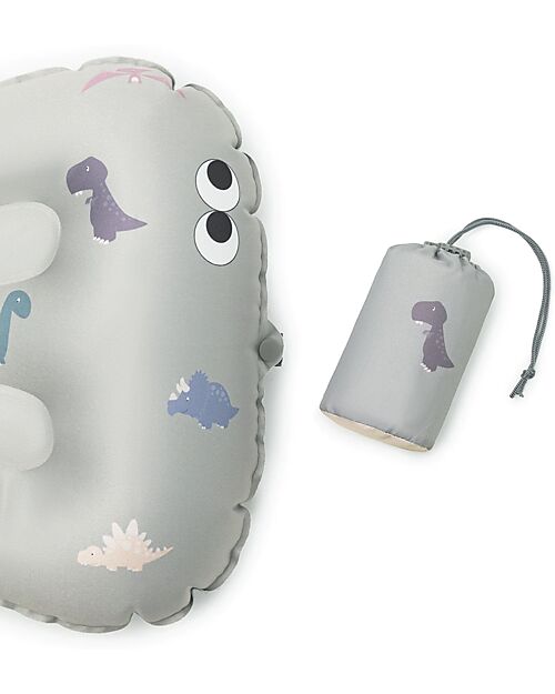 Noui Noui Cuscino Gonfiabile Antiscivolo Alzasedia - Dino - Grigio - 51 x 36 cm
 Seggiolini da Viaggio