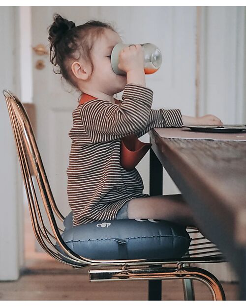 Noui Noui Cuscino Gonfiabile Antiscivolo Alzasedia - Wild Ocean - Blu - 51 x 36 cm Seggiolini da Viaggio