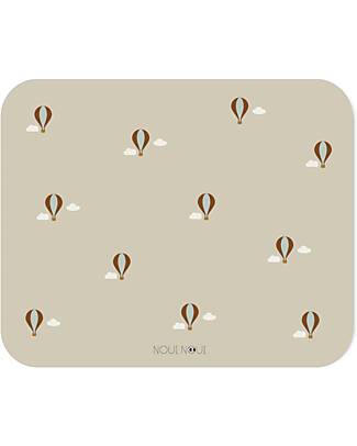 Noui Noui Tovaglietta XL in Vinile - Mongolfiera Beige - 55x45 cm - 100% Riciclabile
Tovagliette_