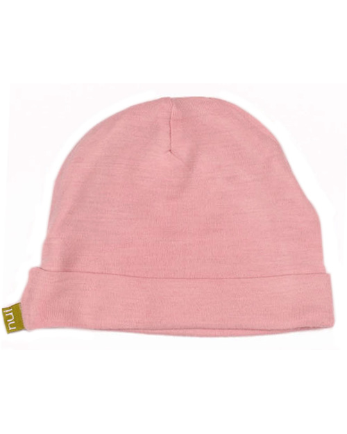 Nui Organics Cappellino Rosa - Lana Merino Bio Cappelli Invernali