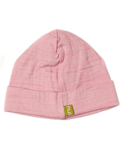 Nui Organics Cappellino Rosa - Lana Merino Bio Cappelli Invernali