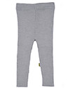 Nui Organics Leggings Maglia Argento - Lana Merino Bio (non pizzicano!) Leggings