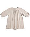 Numero 74 Abito Bimba Nina, Cipria (5-6 anni) - Doppia Mussola di Cotone Vestiti_