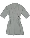 Numero 74 Abito Kimono Akiko - Grigio Argento - 100% cotone bio Vestiti_