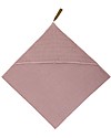 Numero 74 Accappatoio Baby con Cappuccio 80x80 cm, Rosa Antico - 100% Cotone Bio Nido D'Ape Accappatoi e Asciugamani