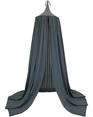 Numero 74 Baldacchino - Blu Ghiaccio - Mussola di Cotone Baldacchini