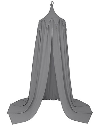 Numero 74 Baldacchino Circo, Grigio Pietra - 100% cotone bio Baldacchini