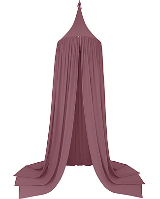 Numero 74 Baldacchino, Rosa Baobab - 100% Mussola di Cotone Baldacchini