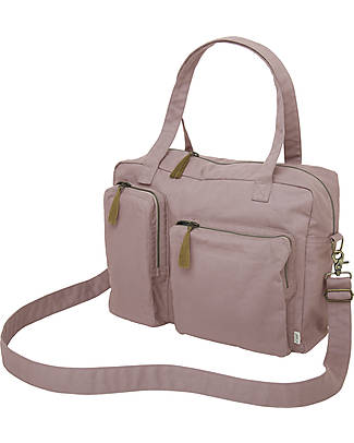 Numero 74 Borsa Multiuso in Velluto di Cotone - Rosa Antico Borse Cambio