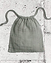 Numero 74 Borsa Nana - Grigio Argento - 100% Garza di Cotone Zaini Asilo