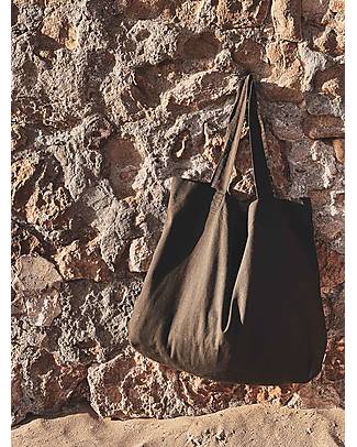 Numero 74 Borsa Shopper - Large - Grigio Scuro - 100% Cotone GOTS Borse Shopper