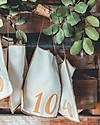 Numero 74 Calendario dell'Avvento in Tessuto, Natural - 24 borsettine in cotone bio riutilizzabili! Calendari dell'Avvento