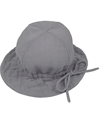 Numero 74 Cappellino Estivo Lili, Grigio Pietra - 100% cotone bio Cappelli Estivi