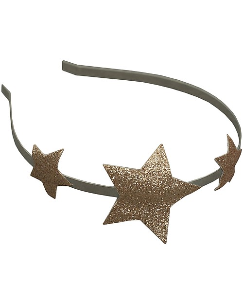 Numero 74 Cerchietto per Capelli - Stella d'Oro Glitter Accessori per Capelli