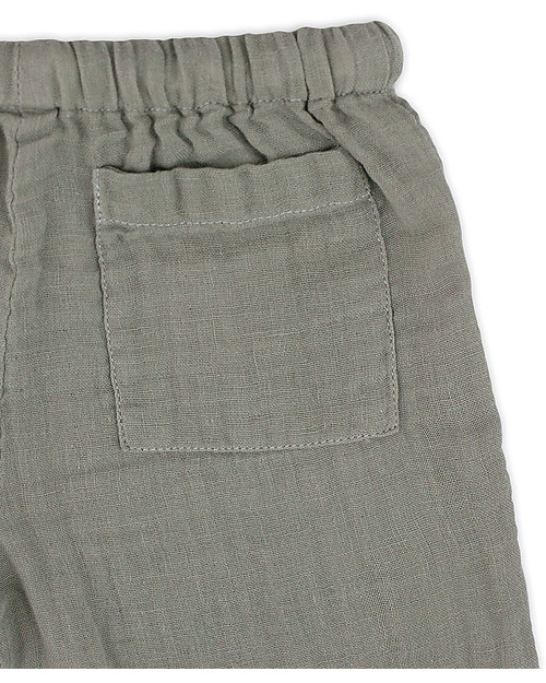 Numero 74 Completo Casacca e Pantaloni Dan, Argento - 100% cotone (1/4 anni) Completi e Set