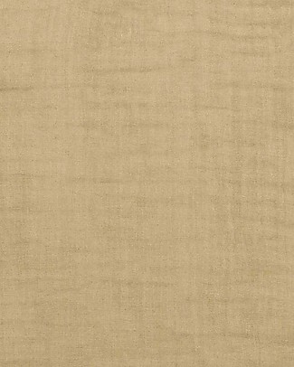 Numero 74 Coperta Invernale - Giallo Chiaro 140x190 cm - Doppia mussola di cotone bio Set Copripiumino