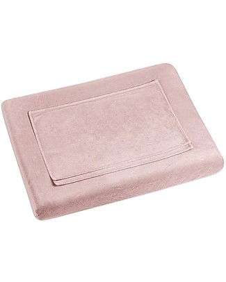 Numero 74 Coprifasciatoio 70x50 cm - Rosa Antico - Cotone bio Accessori per Fasciatoi