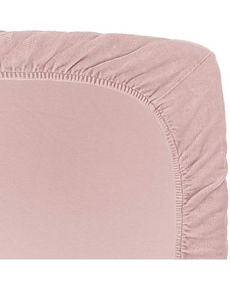 Numero 74 Coprifasciatoio 70x50 cm - Rosa Antico - Cotone bio Accessori per Fasciatoi