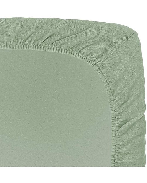 Numero 74 Coprifasciatoio 70x50 cm - Verde Salvia - Cotone bio Accessori per Fasciatoi