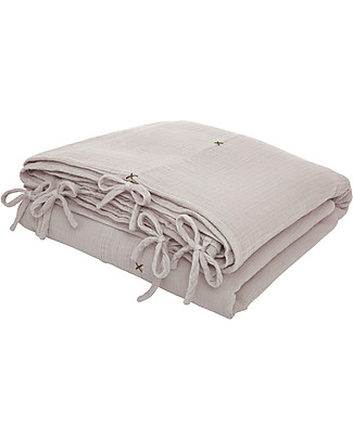 Numero 74 Copripiumino - Cipria - 200x140 cm - 100% cotone bio Set Copripiumino