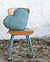 Numero 74 Cuscino Cuore Medium - Blu Ghiaccio Cuscini Arredo