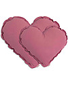 Numero 74 Cuscino Cuore Small, Rosa Baobab Cuscini Arredo