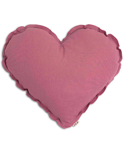 Numero 74 Cuscino Cuore Small, Rosa Baobab Cuscini Arredo