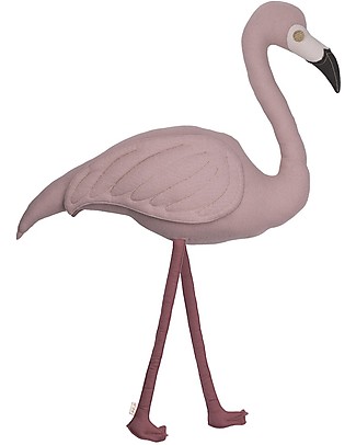 Numero 74 Cuscino Fenicottero Polly - Cotone bio Cuscini Arredo