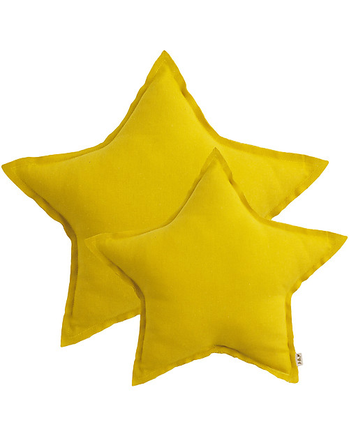 Numero 74 Cuscino Stella Medium, Giallo Girasole Cuscini Arredo