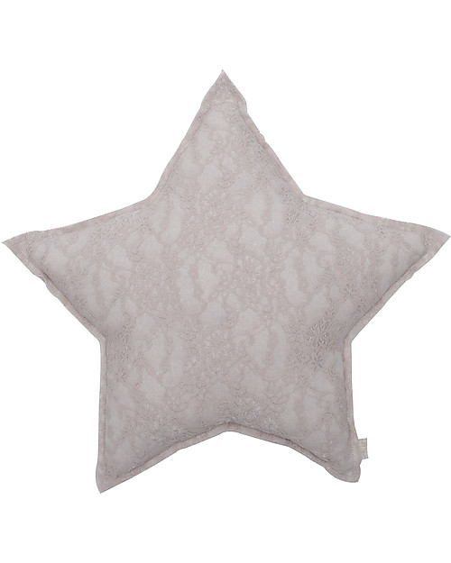 Numero 74 Cuscino Stella Small in Pizzo, Cipria Cuscini Arredo
