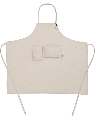 Numero 74 Grembiule Bimbi, Natural - 100% cotone bio Accessori Cucina