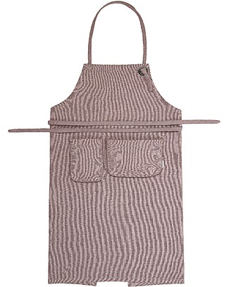 Numero 74 Grembiule Bimbi - Rosa Antico - 100% cotone bio Accessori Cucina