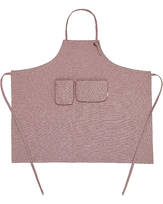 Numero 74 Grembiule Bimbi - Rosa Antico - 100% cotone bio Cucine Giocattolo e Cibo Finto