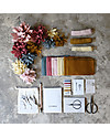 Numero 74 Kit Fiori in Tessuto, Mix Autunno - Comprende tutto il necessario! Kit Fai Da Te