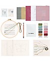 Numero 74 Kit Ricamo per Bambini, Cielo - Tutto il necessario per imparare a ricamare! Kit Fai Da Te