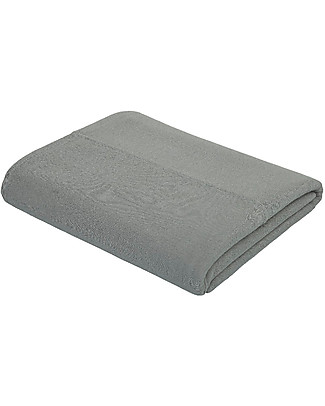 Numero 74 Lenzuolo Superiore - Grigio Argento - 110x170 cm - 100% doppia mussola di cotone bio Lenzuola