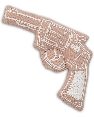 Numero 74 Mini Pistola di Stoffa - Rosa - Perfetto regalino per le feste Regalini
