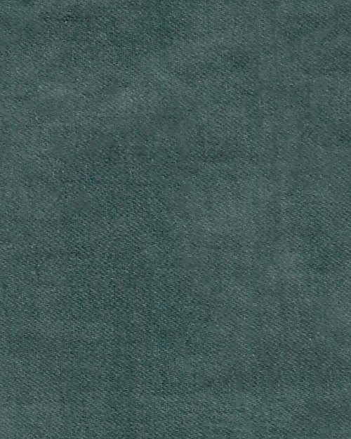 Numero 74 Paracolpi Lettino in Velluto - 190x30 cm - Blu Ghiaccio - Cotone Organico Imbottito Paracolpi