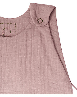 Numero 74 Sacco Nanna Estivo - Rosa Antico - 100% Cotone - 85cm - da 9 a 18 mesi Sacchi Nanna
