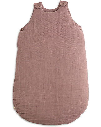 Numero 74 Sacco Nanna Invernale - Rosa Antico - 100% Cotone - da 6 a 12 mesi Sacchi Nanna