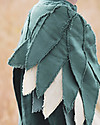 Numero 74 Set Costume da Uccello - Verde Petrolio - 100% cotone bio - Comprende ali e cappellino Travestimenti