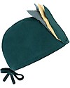 Numero 74 Set Costume da Uccello - Verde Petrolio - 100% cotone bio - Comprende ali e cappellino Travestimenti